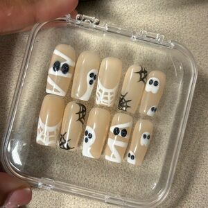 Halloween Cutecore Ghost Press-on Nails